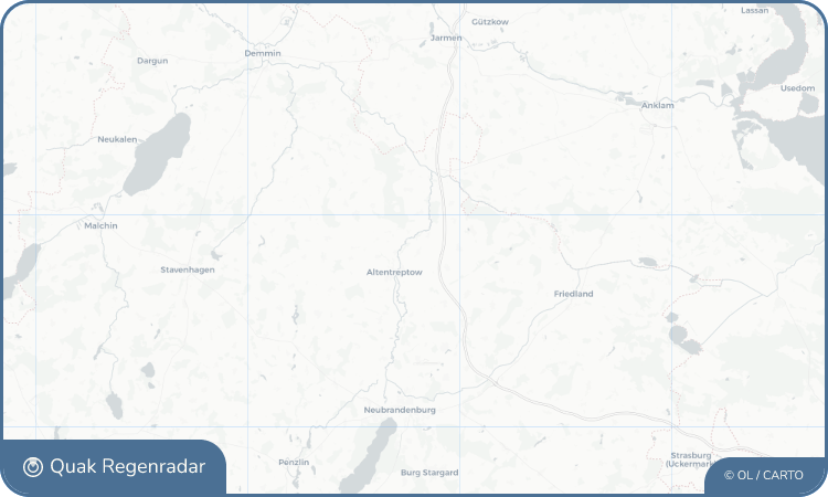 Regenradar-Widget für Grapzow