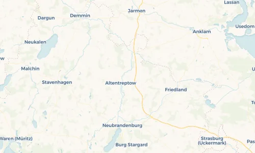 Regenradar Vorschaubild - Aktuelle Niederschläge in Grapzow und Umgebung