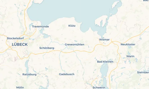 Regenradar Vorschaubild - Aktuelle Niederschläge in Grevesmühlen und Umgebung