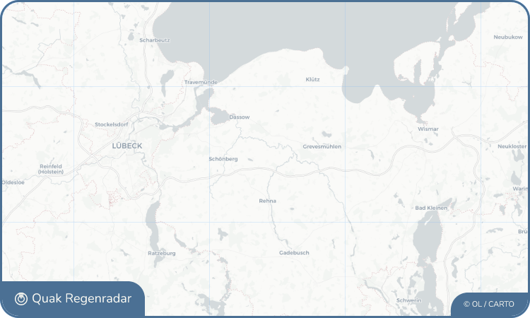 Regenradar-Widget für Grieben