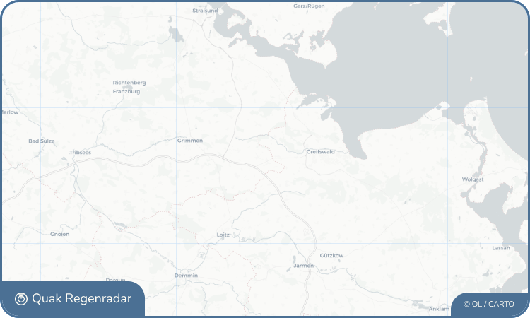 Regenradar-Widget für Griebenow