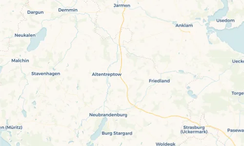 Regenradar Vorschaubild - Aktuelle Niederschläge in Grischow und Umgebung