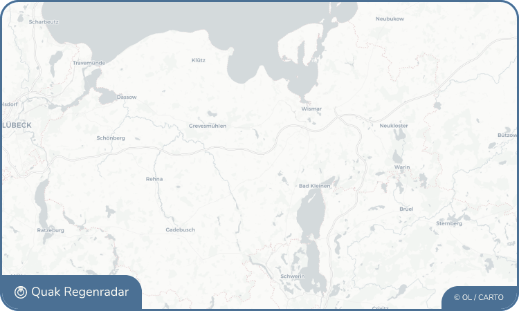 Regenradar-Widget für Groß Krankow