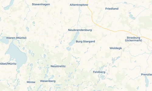 Regenradar Vorschaubild - Aktuelle Niederschläge in Groß Nemerow und Umgebung