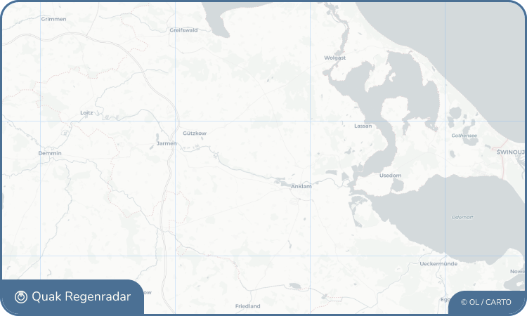 Regenradar-Widget für Groß Polzin