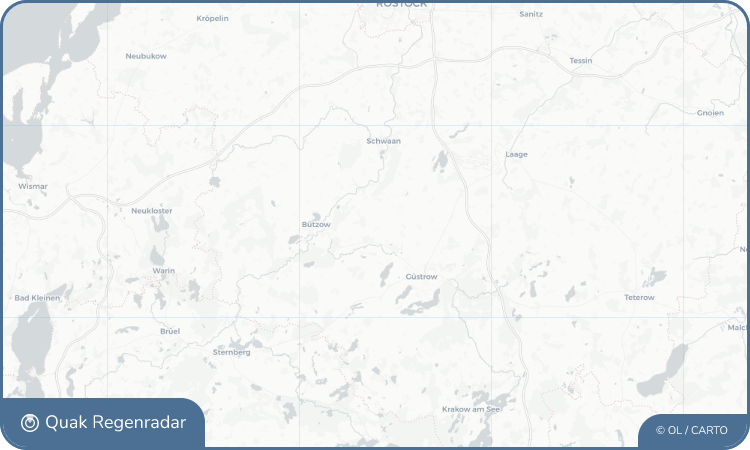 Regenradar-Widget für Groß Schwiesow