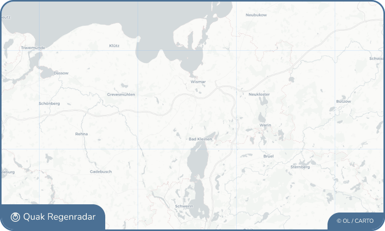 Regenradar-Widget für Groß Stieten