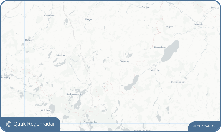 Regenradar-Widget für Groß Wokern
