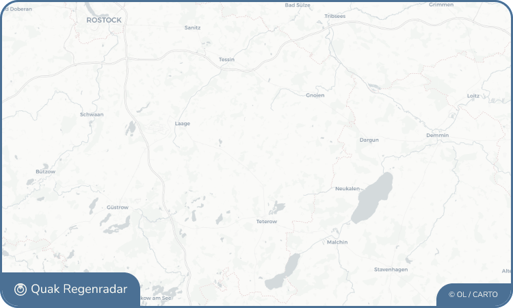 Regenradar-Widget für Groß Wüstenfelde