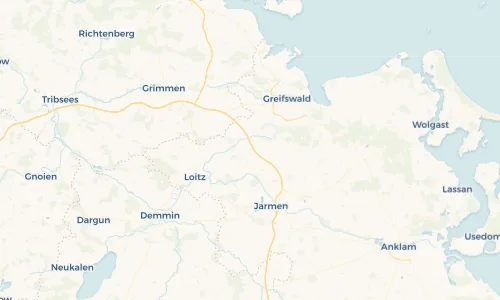 Regenradar Vorschaubild - Aktuelle Niederschläge in Groß Zastrow und Umgebung
