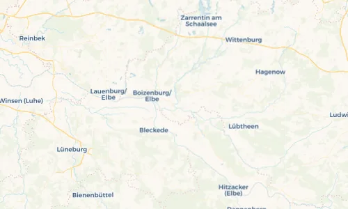 Regenradar Vorschaubild - Aktuelle Niederschläge in Gülze und Umgebung