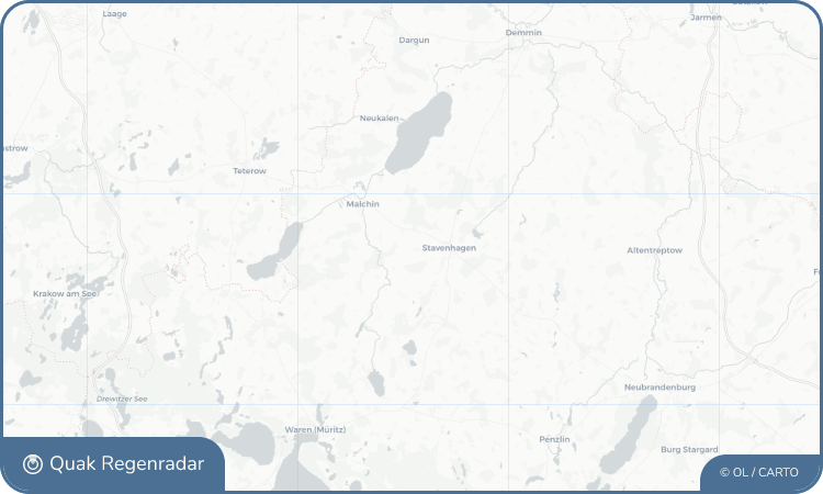 Regenradar-Widget für Gülzow