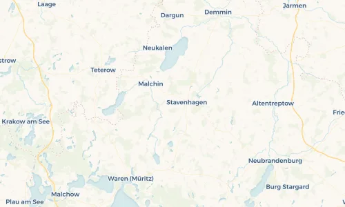 Regenradar Vorschaubild - Aktuelle Niederschläge in Gülzow und Umgebung