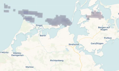 Regenradar Vorschaubild - Aktuelle Niederschläge in Günz und Umgebung