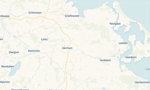 Regenradar Vorschaubild - Aktuelle Niederschläge in Gützkow und Umgebung