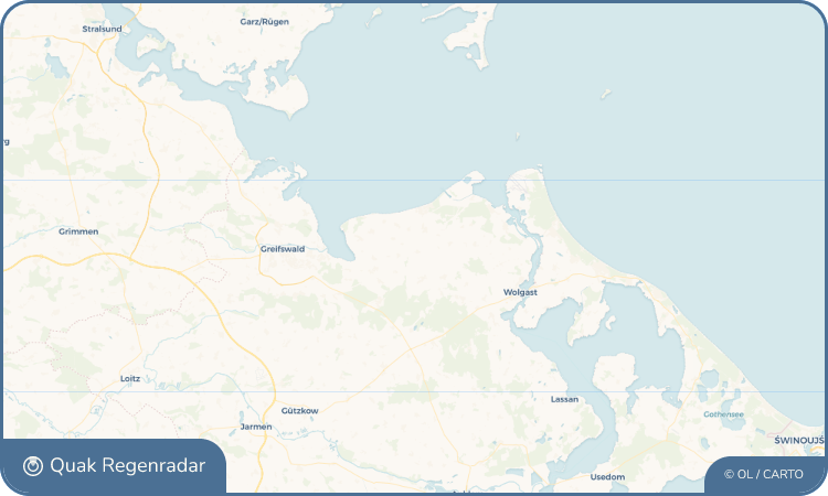 Quak Regenradar-Widget Gustebin
