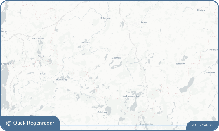 Regenradar-Widget für Gutow