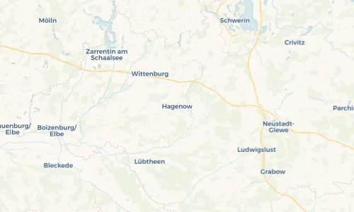 Regenradar Vorschaubild - Aktuelle Niederschläge in Hagenow und Umgebung