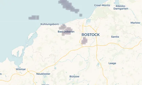 Regenradar Vorschaubild - Aktuelle Niederschläge in Hanstorf und Umgebung