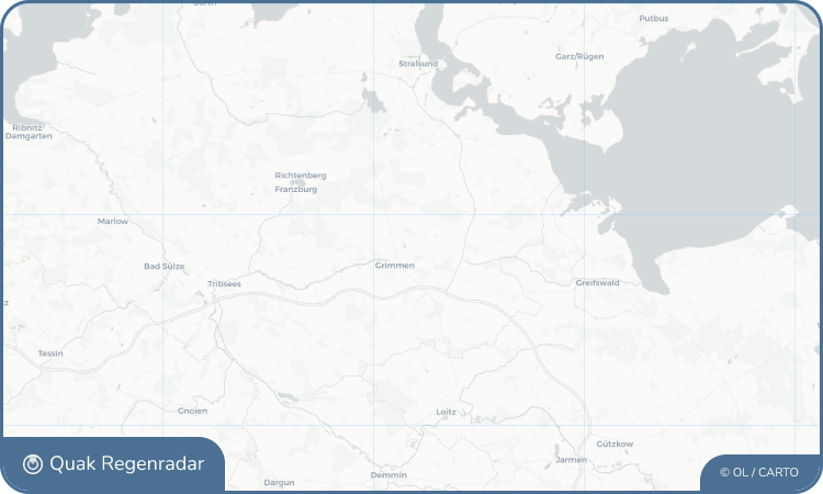 Regenradar-Widget für Heidebrink