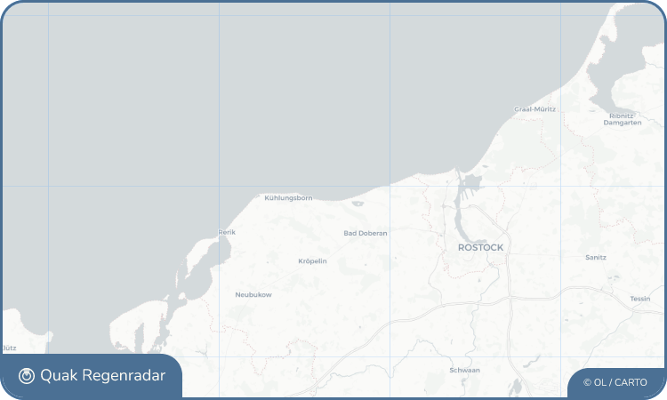 Regenradar-Widget für Heiligendamm