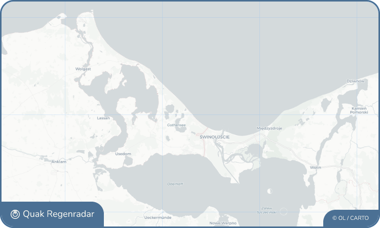 Regenradar-Widget für Heringsdorf