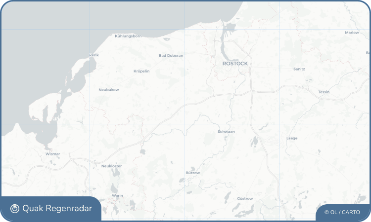 Regenradar-Widget für Hohen Luckow