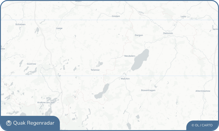 Regenradar-Widget für Hohen Mistorf