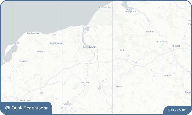 Regenradar-Widget für Hohen Schwarfs