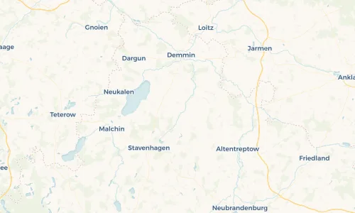 Regenradar Vorschaubild - Aktuelle Niederschläge in Hohenbollentin und Umgebung