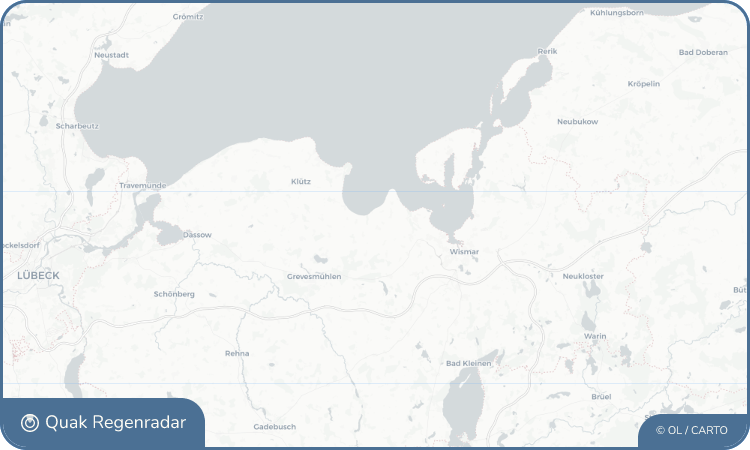 Regenradar-Widget für Hohenkirchen