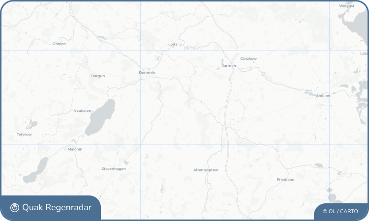 Regenradar-Widget für Hohenmocker