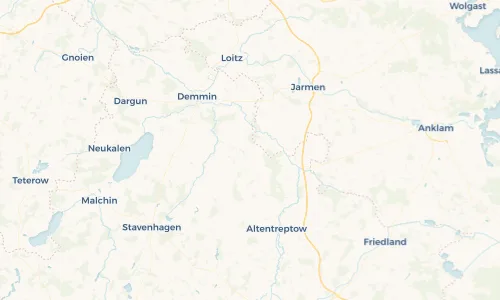 Regenradar Vorschaubild - Aktuelle Niederschläge in Hohenmocker und Umgebung