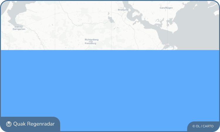 Regenradar-Widget für Hohenwieden