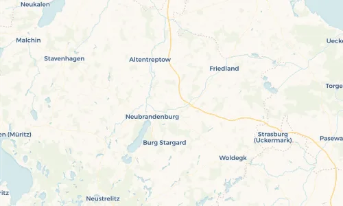 Regenradar Vorschaubild - Aktuelle Niederschläge in Ihlenfeld und Umgebung