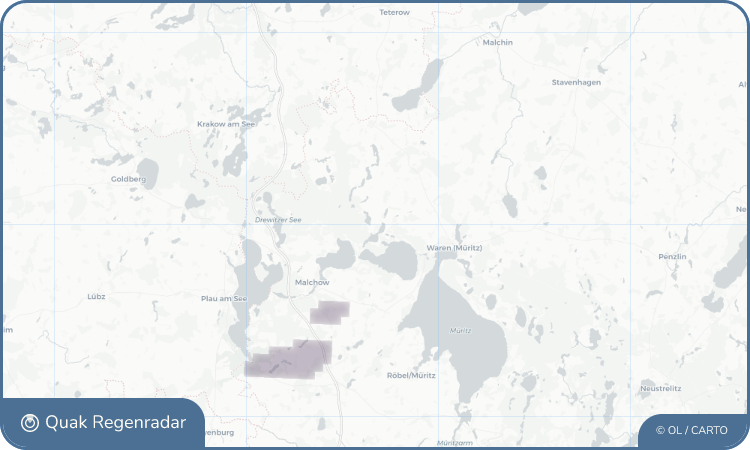 Regenradar-Widget für Jabel