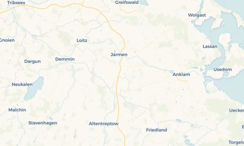 Regenradar Vorschaubild - Aktuelle Niederschläge in Jagetzow und Umgebung