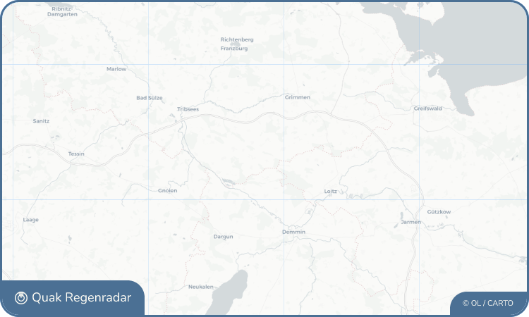 Regenradar-Widget für Jahnkow