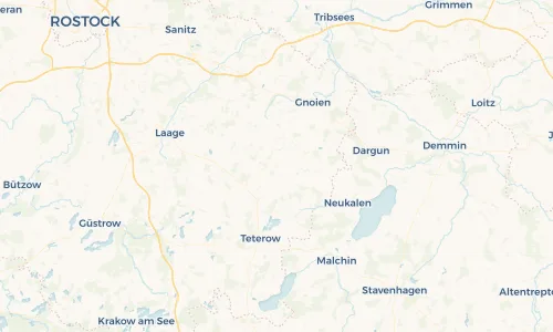 Regenradar Vorschaubild - Aktuelle Niederschläge in Jördenstorf und Umgebung