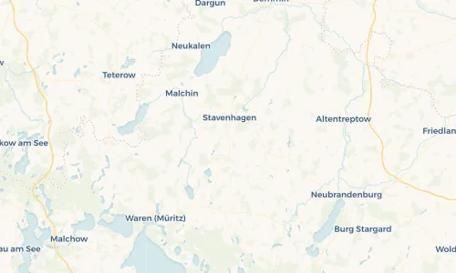 Regenradar Vorschaubild - Aktuelle Niederschläge in Jürgenstorf und Umgebung