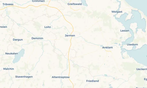Regenradar Vorschaubild - Aktuelle Niederschläge in Kadow und Umgebung