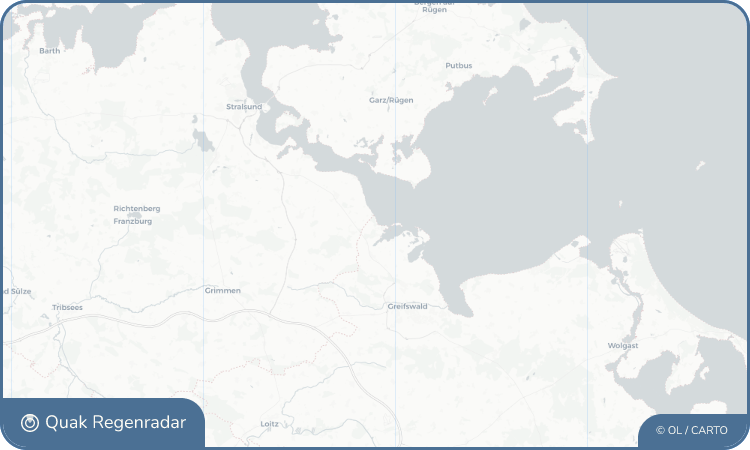 Regenradar-Widget für Kalkvitz