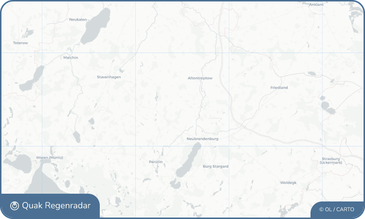 Regenradar-Widget für Kalübbe