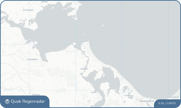 Regenradar-Widget für Karlshagen
