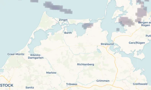 Regenradar Vorschaubild - Aktuelle Niederschläge in Karnin und Umgebung