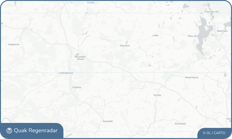 Regenradar-Widget für Karrenzin