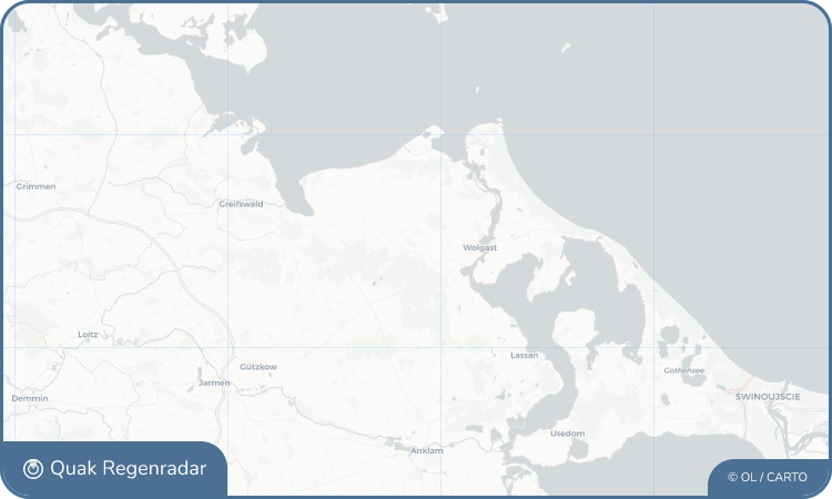 Regenradar-Widget für Katzow