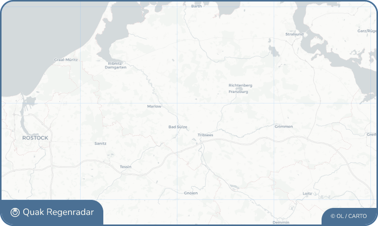 Regenradar-Widget für Kavelsdorf