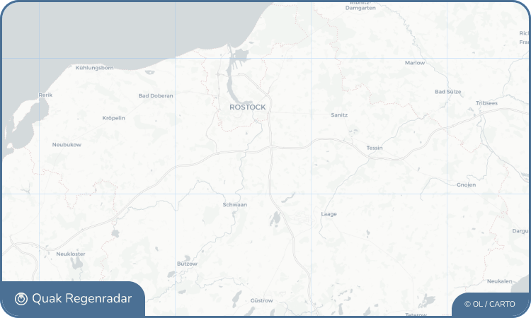 Regenradar-Widget für Kavelstorf