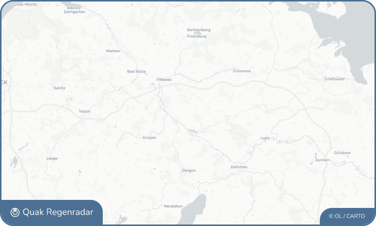 Regenradar-Widget für Keffenbrink